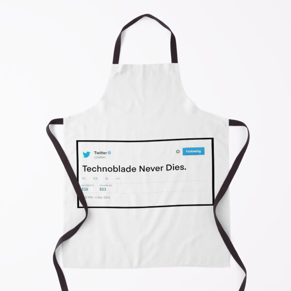 Item preview, Technoblade Tweet : Technoblade Never Dies designed and sold by Alshoalla.