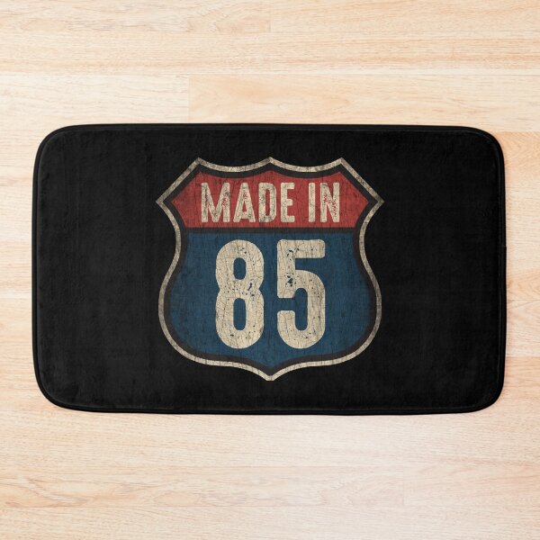 Item preview, Vintage 1985 Trucker Birthday 37 Years Old Interstate Shield designed and sold by MintaApparel.