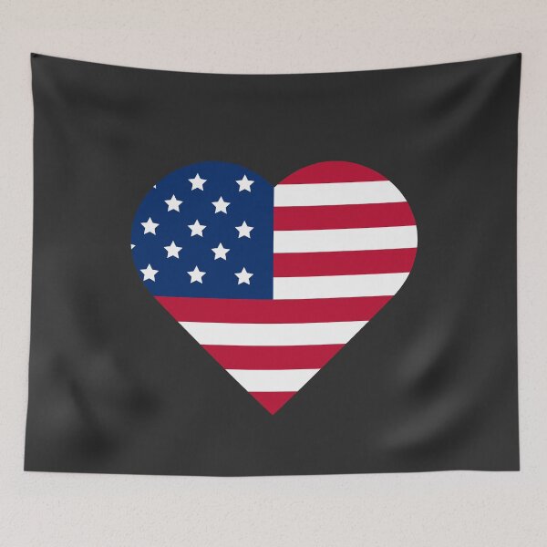 Item preview, USA heart designed and sold by KinLost.