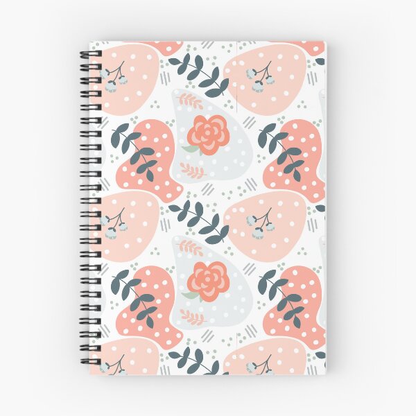 Item preview, Fun floral and polka dot pattern  designed and sold by cmakeitcount.