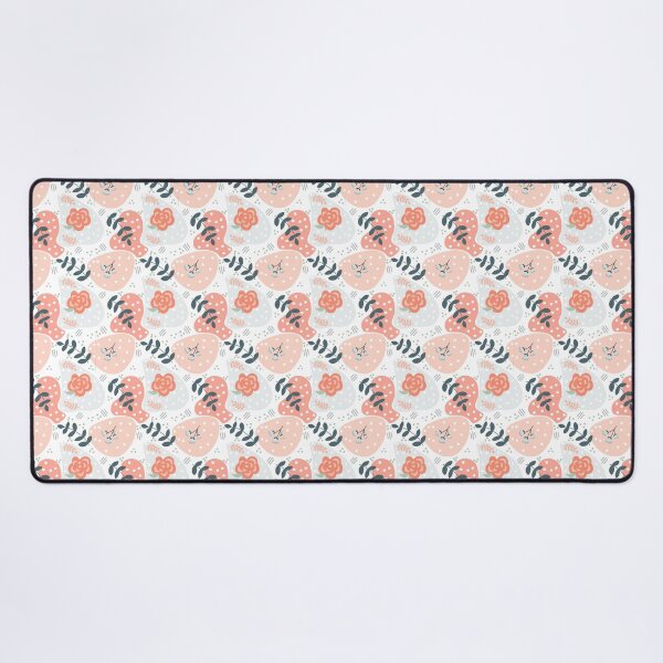 Item preview, Fun floral and polka dot pattern designed and sold by cmakeitcount.
