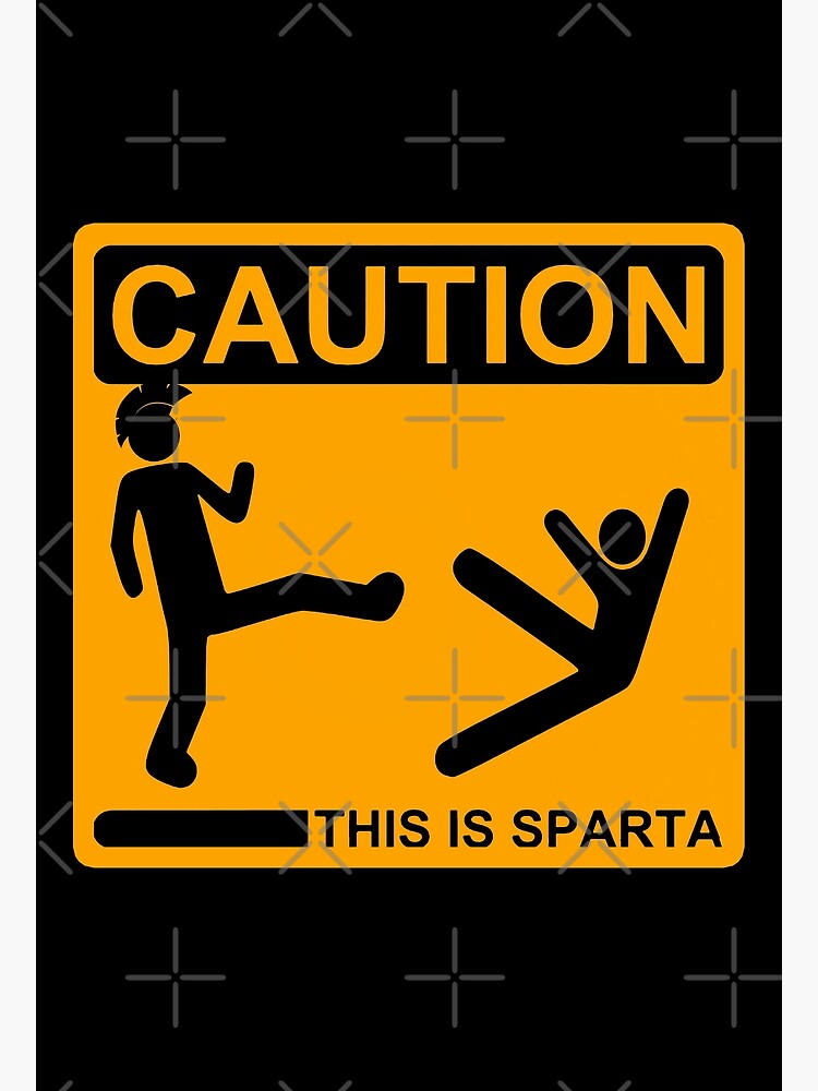 Caution: This is Sparta Movie' Posters