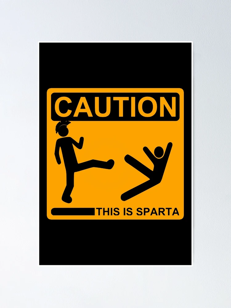 Caution This Is Sparta Gifts & Merchandise for Sale