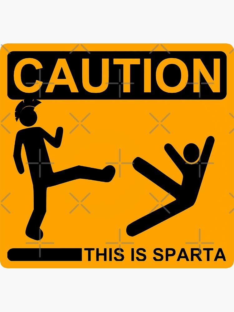 Caution This Is Sparta' Full Color Mug