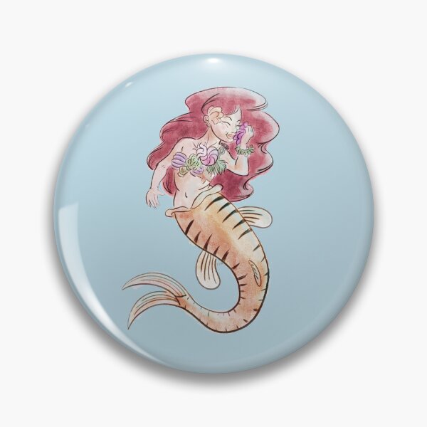 Item preview, Tropical Flower Mermaid designed and sold by VanillaMichael.