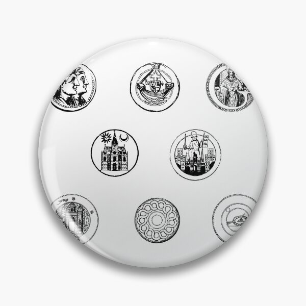 Item preview, Vintage Coin Stickers designed and sold by SowCow.