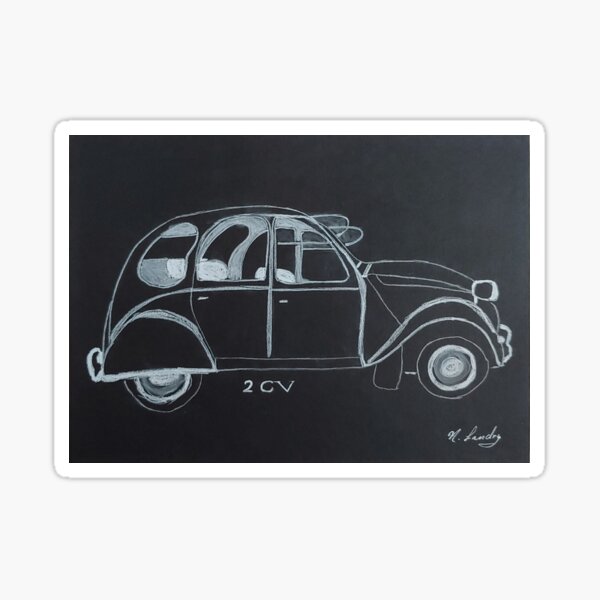 Ma 2 CV Sticker