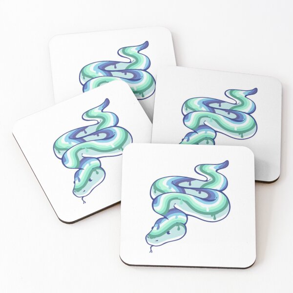 Item preview, Pride Snakes - gay (mlm) designed and sold by K. I. Cyber.
