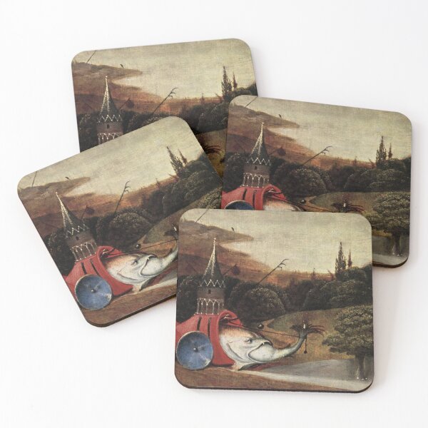 Item preview, Haywain art of hieronymus bosch classic art poster designed and sold by Golido.