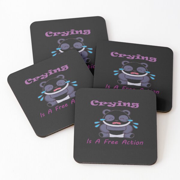 Item preview, CRYING IS A FREE ACTION Essential T-Shirt  designed and sold by AdOmar.