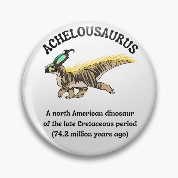 Item preview, Dinosaur, Achelousaurus, cretaceous, prehistoric giant lizard, designed and sold by allycat57.