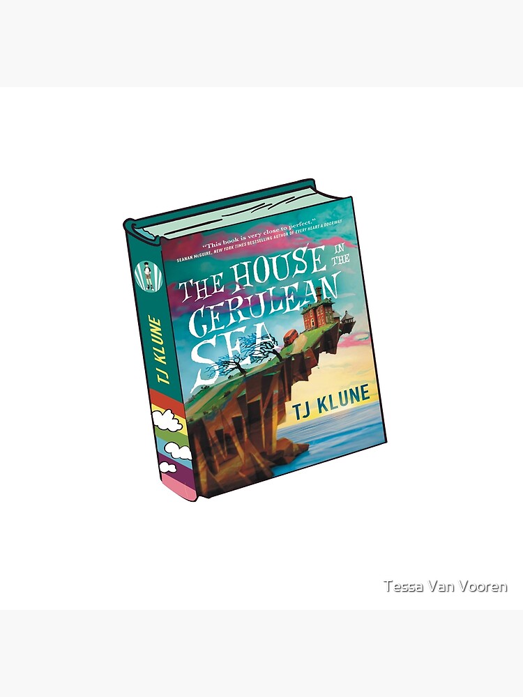 Bookcover from The house in the cerulean sea Poster for Sale by