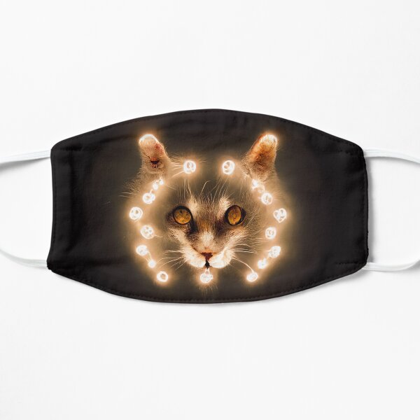 Topaz Glow Cat Flat Mask