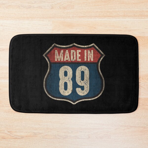 Item preview, Vintage 1989 Trucker Birthday 33 Years Old Interstate Shield designed and sold by MintaApparel.