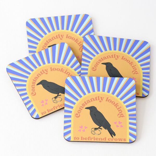 Item preview, Constantly Looking To Befriend Crows  designed and sold by valprobably.
