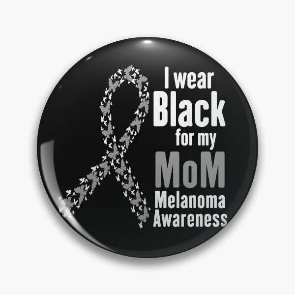 Item preview, Copy of I wear black for my mom melanoma awareness designed and sold by Ssoufi.
