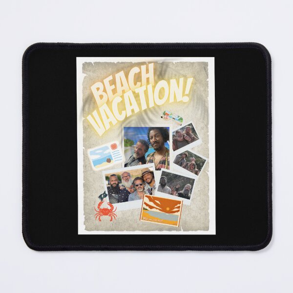 Item preview, Beach Vacation! (White Border) designed and sold by Our Flag Means Merch.