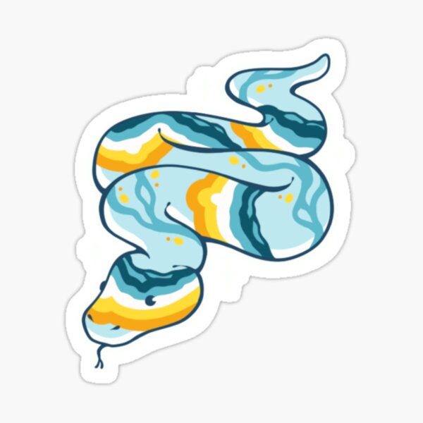 Artikel-Vorschau von Pride Snakes - Aroace (Sonnenuntergang), designt und verkauft von K. I. Cyber.