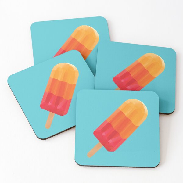 Item preview, Triple Colour Ice Block Polygon Art designed and sold by polymolystudio.