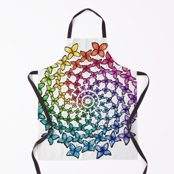 Item preview, Rainbow Butterfly Mandala designed and sold by Joanna Read.