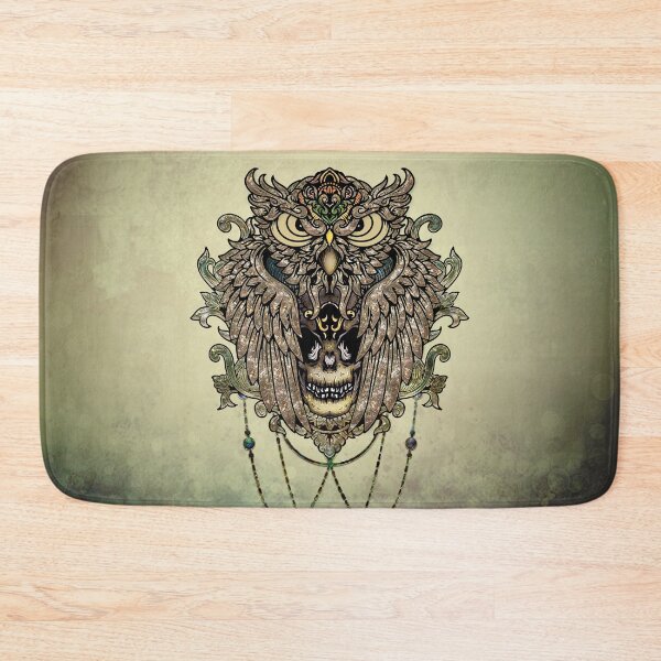 Item preview, Elegant owl with skull designed and sold by nicky2342.
