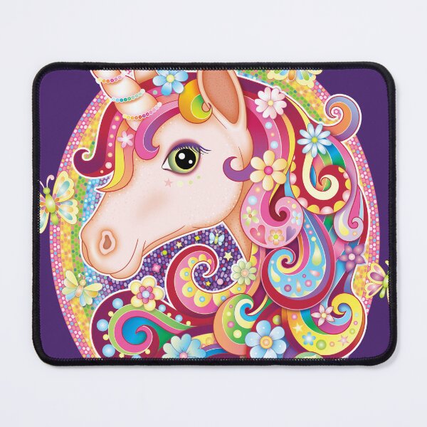 Item preview, Unicorn Rainbow Art - Colorful Unicorn Art by Thaneeya McArdle designed and sold by Thaneeya McArdle.