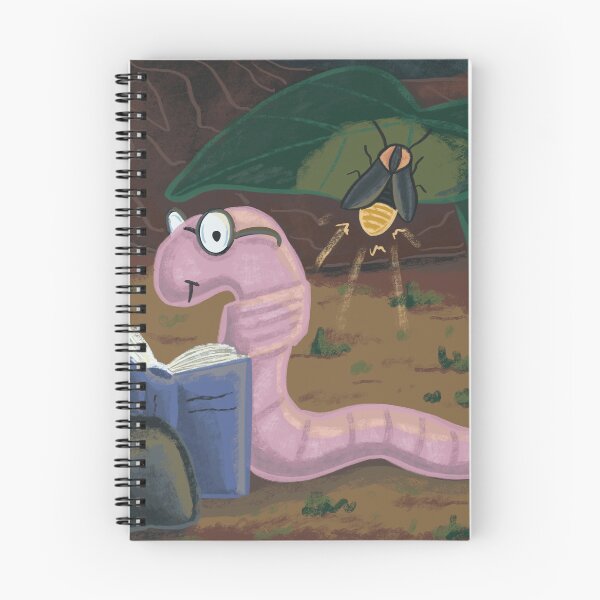 Item preview, Bookish Book Worm designed and sold by Danielle Seay.