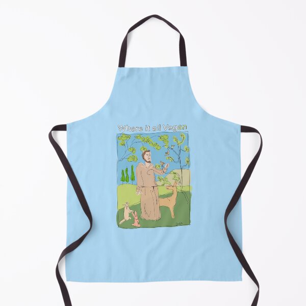 Item preview, Where it all Vegan St.Francis designed and sold by Scotia Boyd.