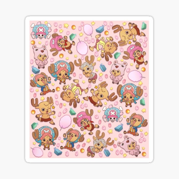 ONE PIECE ! TONY TONY Chopper! Pattern 1 Sticker