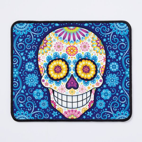 Artikelvorschau, Sugar Skull Art - Psychedelische Tag der Toten Totenkopfkunst von Thaneeya McArdle entworfen und verkauft von Thaneeya McArdle.