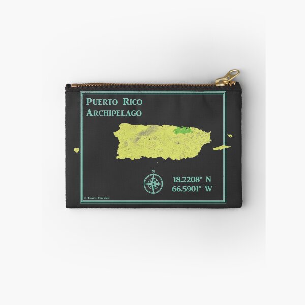 Item preview, Puerto Rico map by The Sandpiper Shirt Co. designed and sold by Travis Peterson.