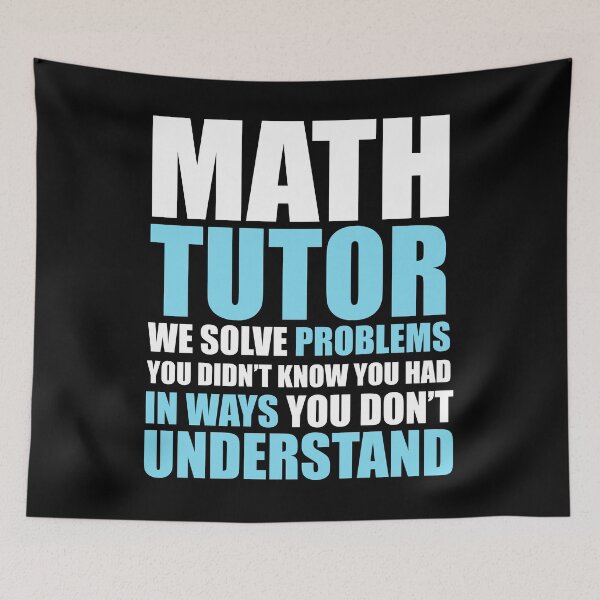 Item preview, MATH TUTOR designed and sold by antipatic.