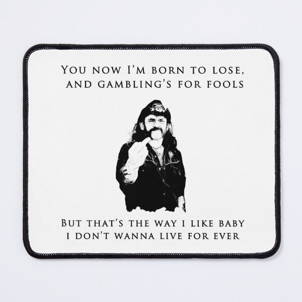 Item preview, Lemmy Live For Ever designed and sold by VicFreedomind.