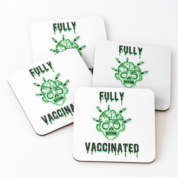 Item preview, Fully Vaccinated Zombie designed and sold by ArtisticUploads.