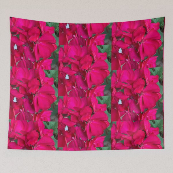 Item preview, Vibrant Red Geranium Flowers designed and sold by silviaol.