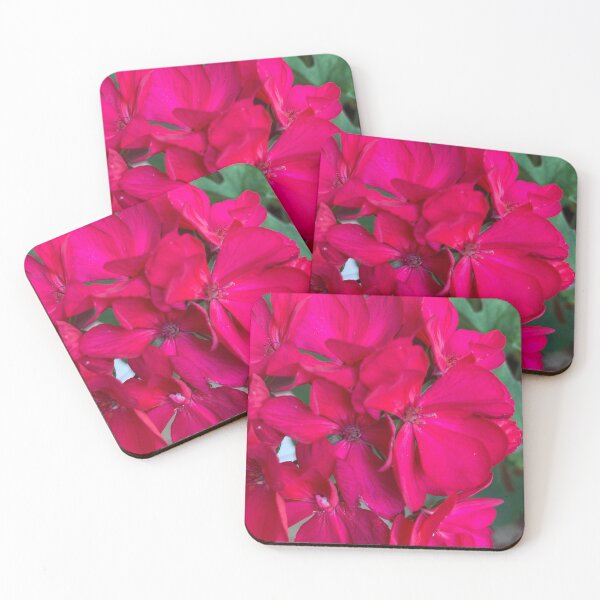 Item preview, Vibrant Red Geranium Flowers designed and sold by silviaol.