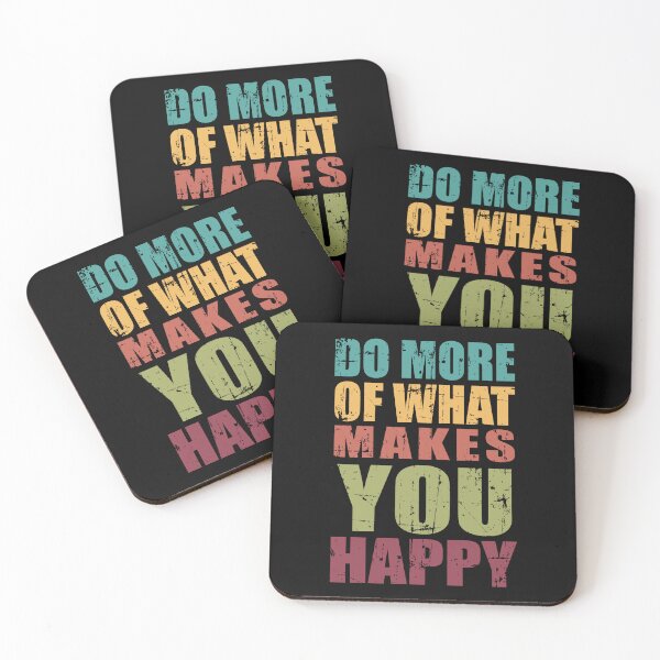 Item preview, Do more of what makes you happy - Choose happiness and good vibes quotes designed and sold by Alice-Elgawi.