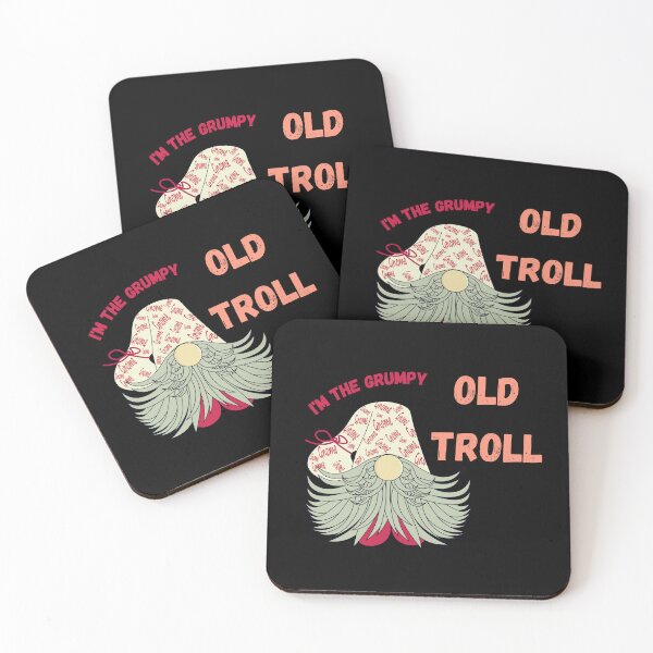 Item preview, I'm The Grumpy Old Troll designed and sold by lordyswiss.