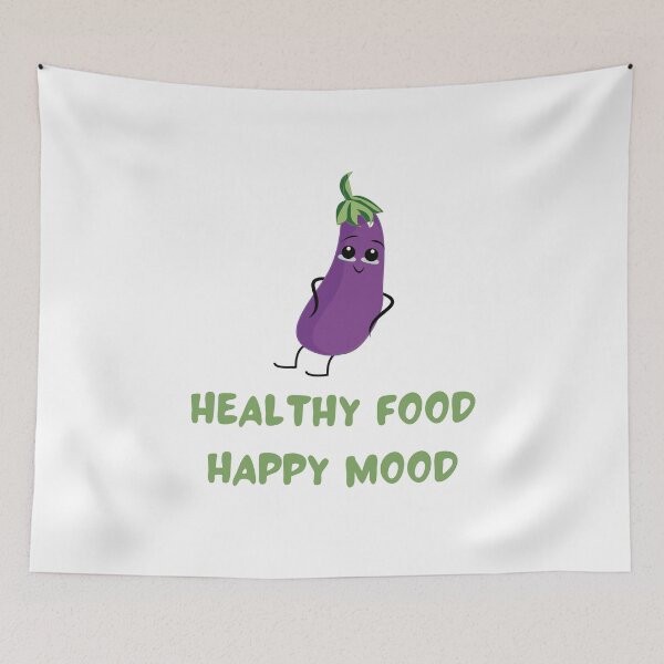 Item preview, Healthy Food Happy Mood designed and sold by MoaaStore.