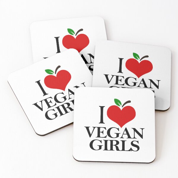 Item preview, I LOVE VEGAN GIRLS designed and sold by TheButchQueen.