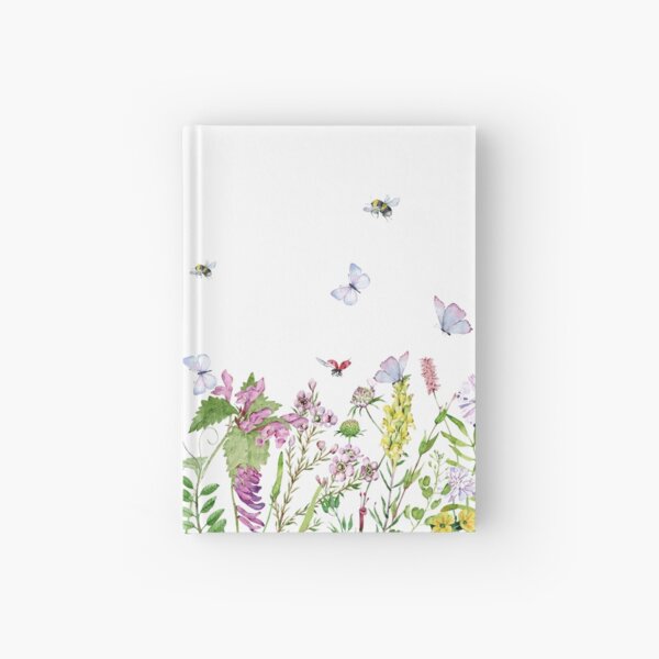 Meadow Flowers Hardcover Journal