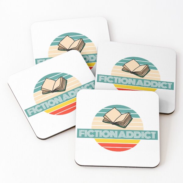 Item preview, Fiction Addict - designed for book lovers designed and sold by ThreadlyAndCo.