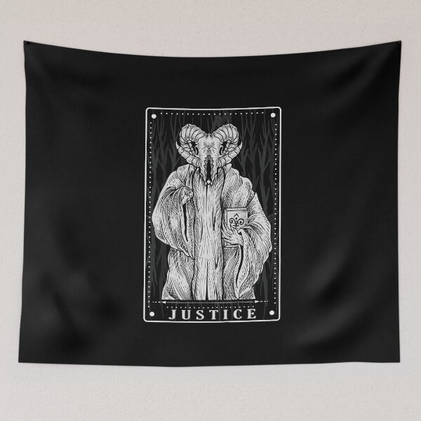 Item preview, Gothic - Justice - Tarot Card Design designed and sold by nueschka.