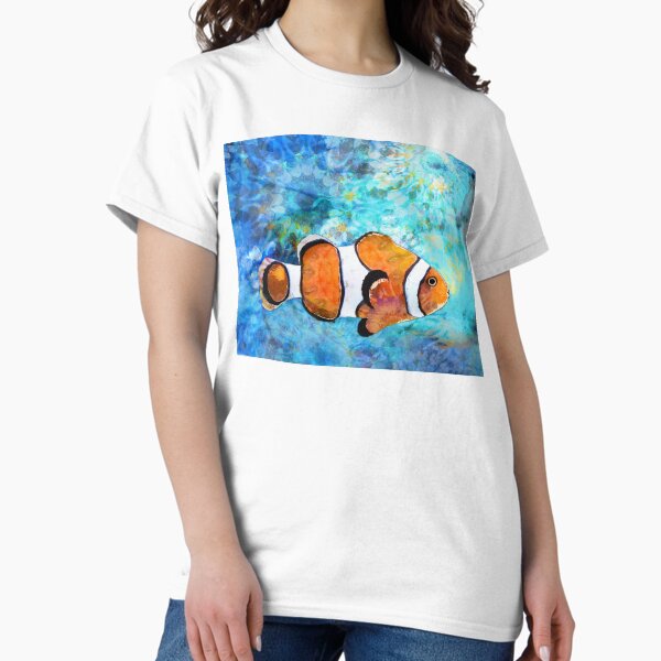 Item preview, Copy of Colorful Sea Queen Triggerfish Tropical Fish Art designed and sold by Sharon Cummings Art.