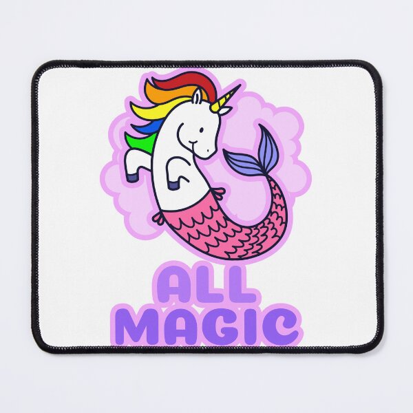 Item preview, All Magic Unicorn Mermaid designed and sold by SquishStitches.