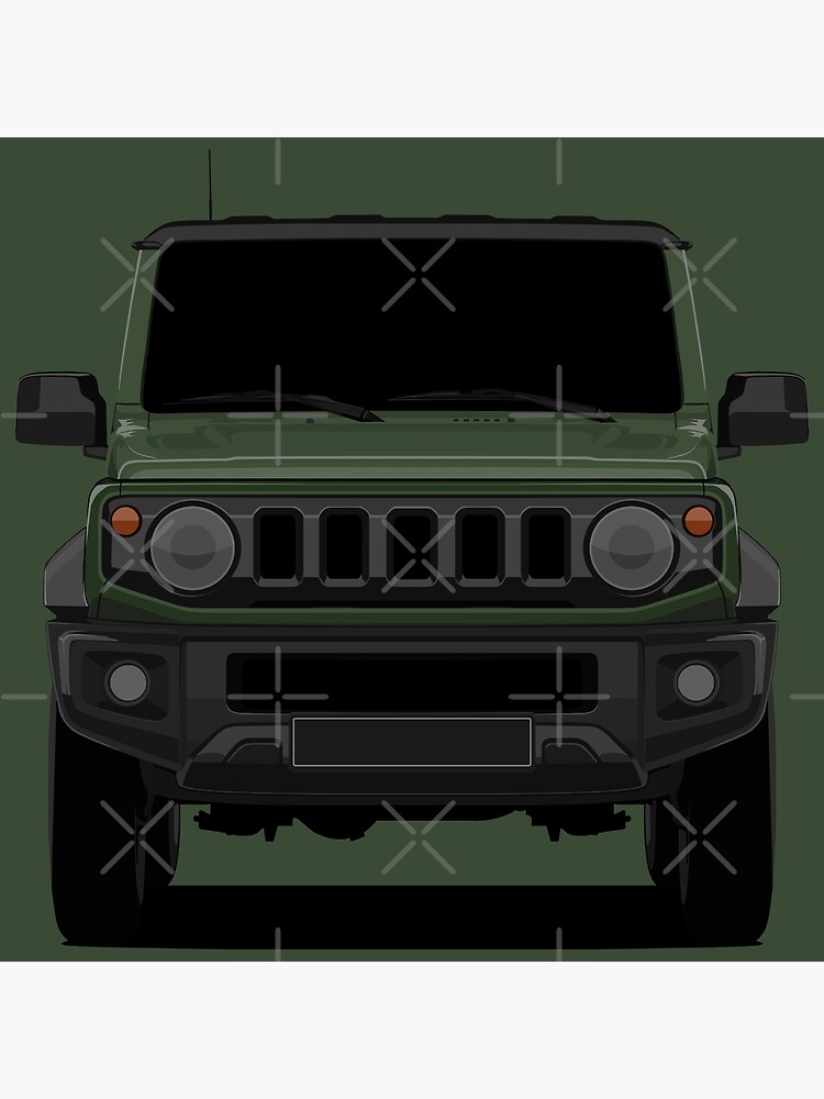 "Suzuki Jimny" Poster for Sale by AUTO-ILLUSTRATE | Redbubble