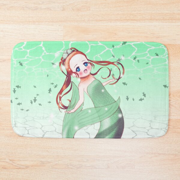 Item preview, My Cute Mermaid Drawing designed and sold by sisterloli.