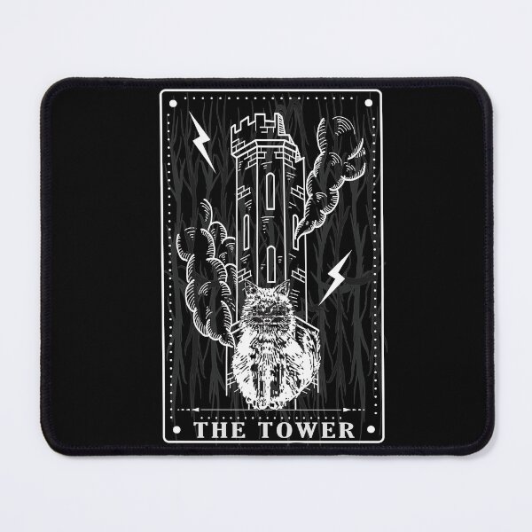 Item preview, Gothic - The Tower - Tarot Card Design designed and sold by nueschka.
