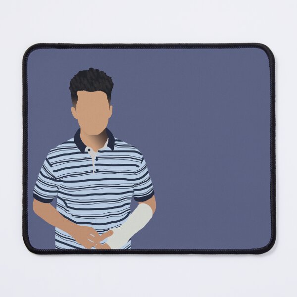 Item preview, Jordan Fisher in a Striped Polo Shirt designed and sold by catgrump.