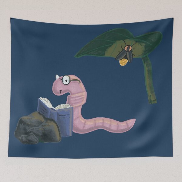 Item preview, Bookish Book Worm- No background designed and sold by Danielle Seay.